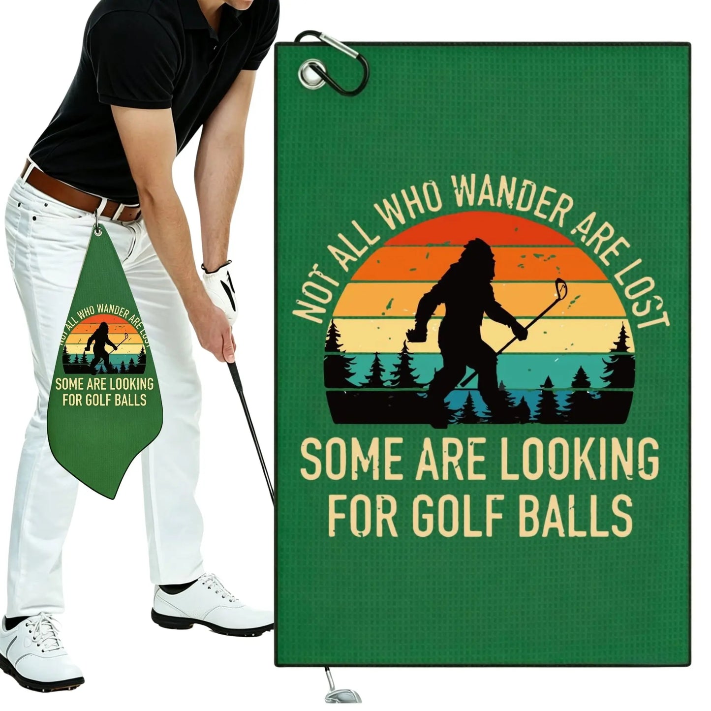 Bigfoot Golf Towel
