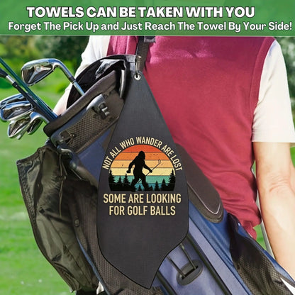 Bigfoot Golf Towel