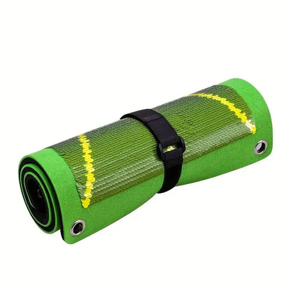 Indoor & Outdoor Golf Practice Mat – Hitting Mat with Tees & Hook