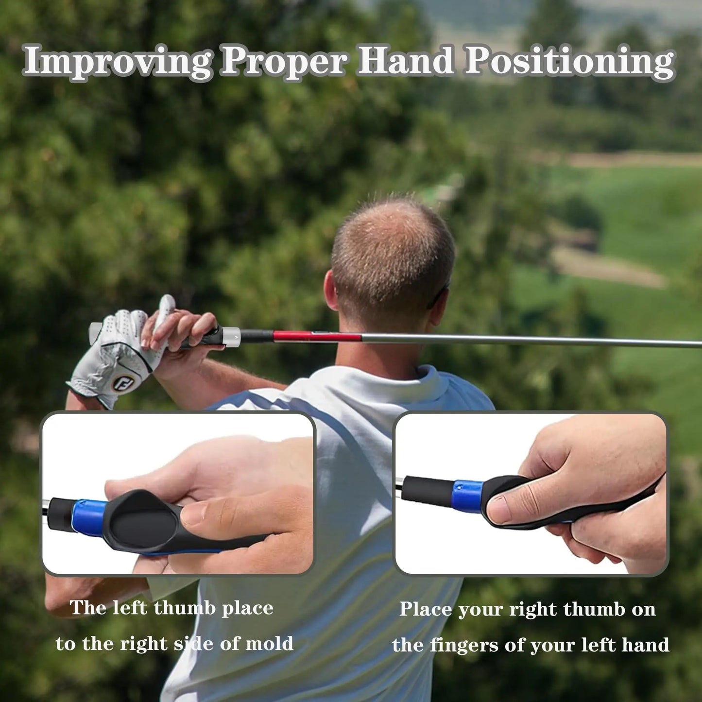 Golf Grip Trainer Aid